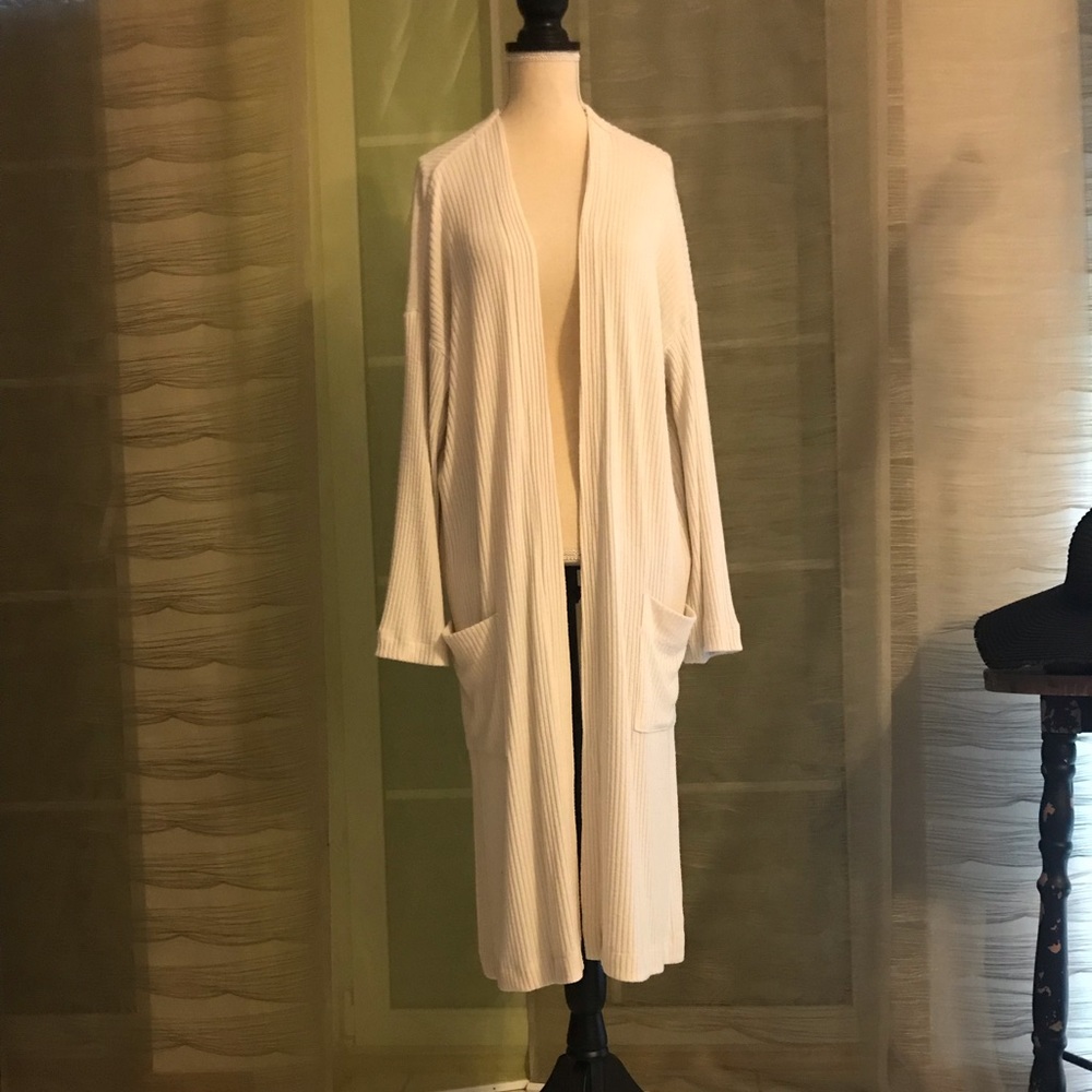 White Cardigan